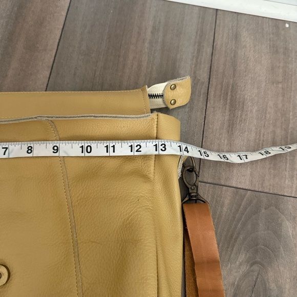 Poppy seeds genuine leather satchel bag - Picture 8 of 8